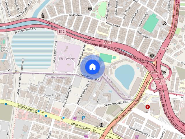 Apartment for rent in Ulu Kelang, Majlis Perbandaran Ampang Jaya