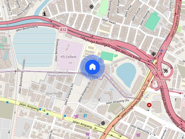 Apartment for rent in Country Heights Damansara, Kuala Lumpur