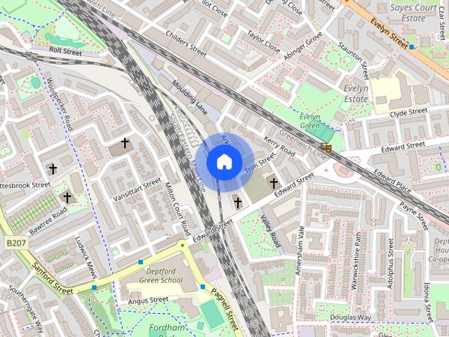 Apartment for rent in London Borough of Lewisham, New Cross