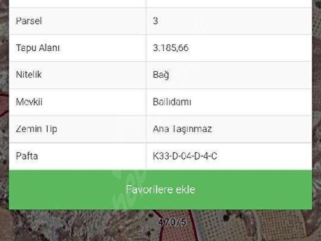 Çat Beldesi, Nevşehir Merkez içerisinde satılık Arsa