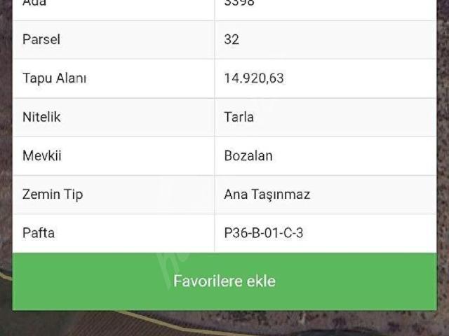 Yeni Kurtlusoğuksu, Kırıkhan içerisinde satılık Arsa