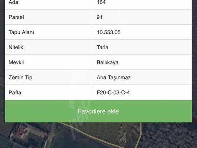 Kabakça Mahallesi, Çatalca içerisinde satılık Arsa