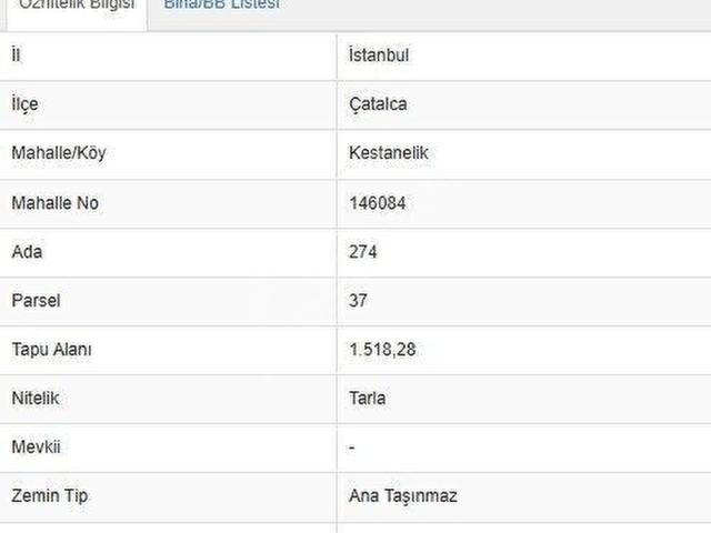 Çatalca, İstanbul içerisinde satılık Arsa