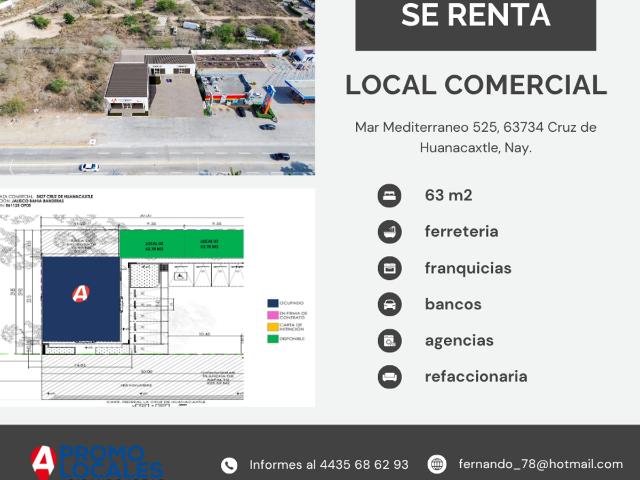 Local Comercial en renta en Bahía De Banderas, Nayarit
