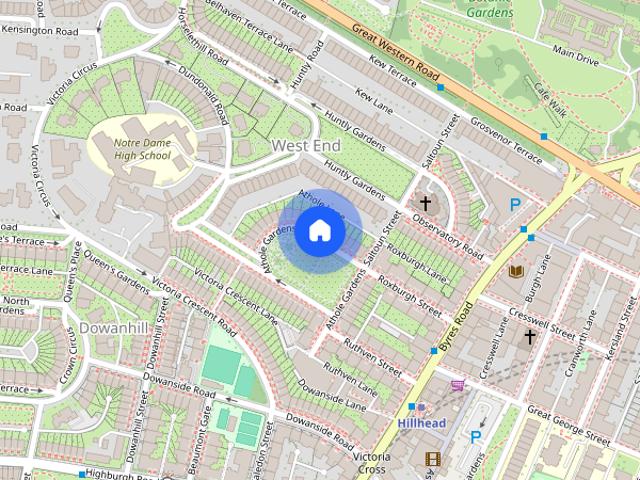 Apartment for rent in North Kelvinside, Dowanhill