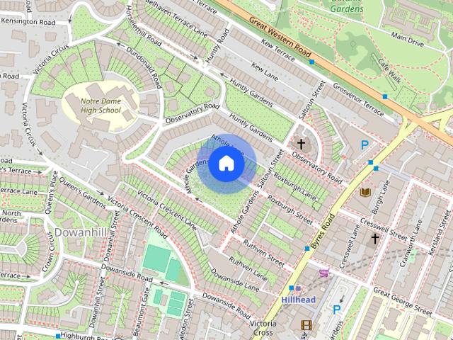 Apartment for rent in North Kelvinside, Dowanhill