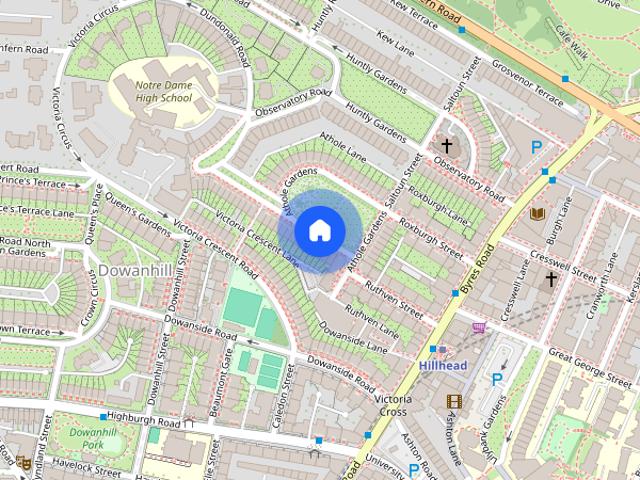 Apartment for rent in North Kelvinside, Dowanhill