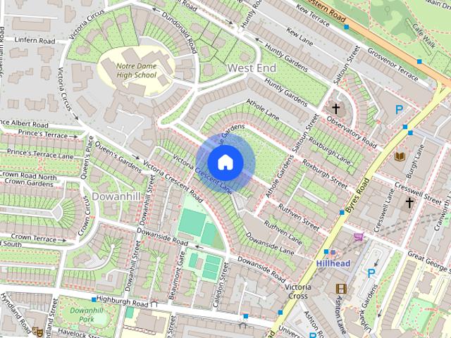 Apartment for rent in North Kelvinside, Glasgow