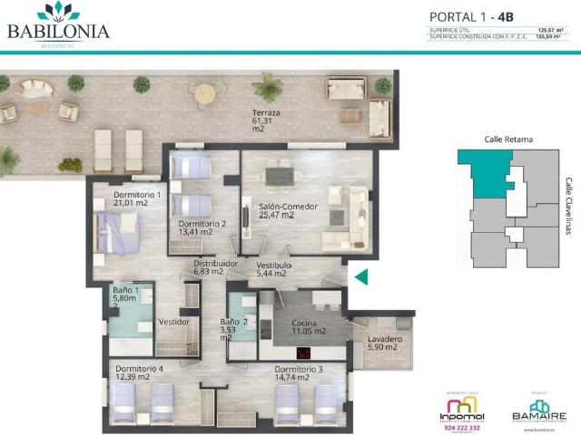 Ático en venta en Valverde - Ciudad Jardín, Tierra de Badajoz