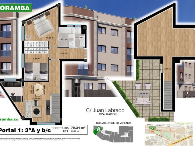 Ático en venta en Casco Antiguo, Tierra de Badajoz