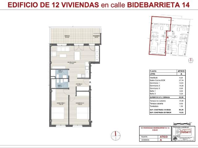 Ático en venta en Erdialdea, Debabarrena