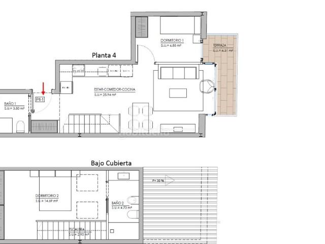 Ático en venta en Can Clota, Baix Llobregat