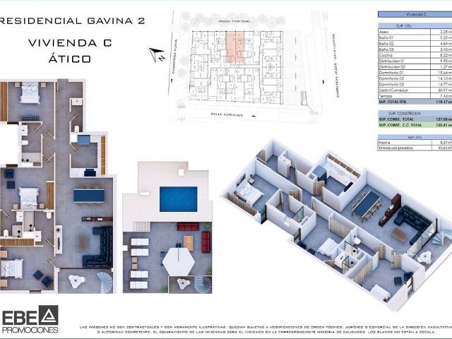 Ático en venta en Urbanització Siesta, Eivissa
