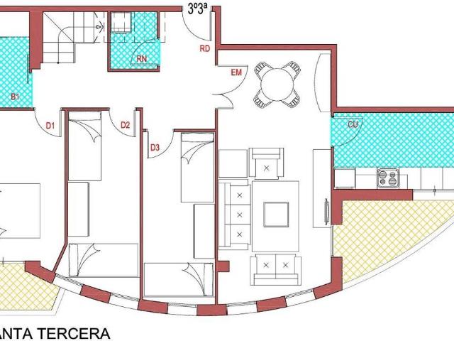 Ático en venta en Mollerussa, Lleida
