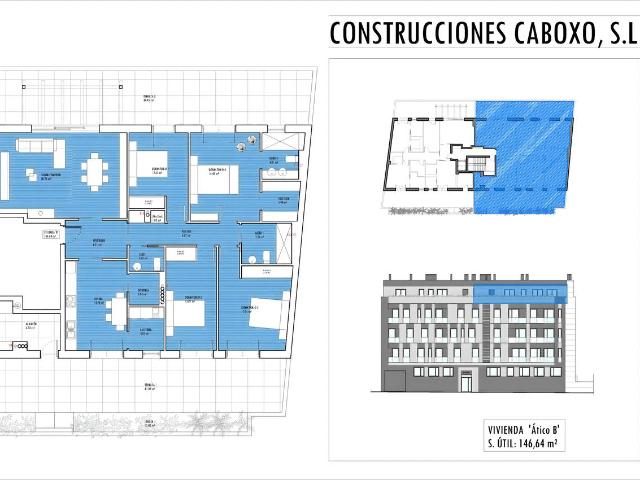 Ático en venta en Casco Vello, Lugo