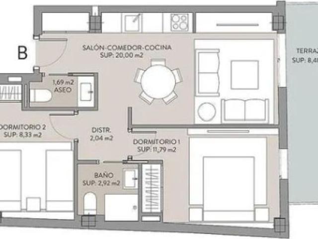 Piso en venta en Castillo Bajo-Conejito, La Axarquía