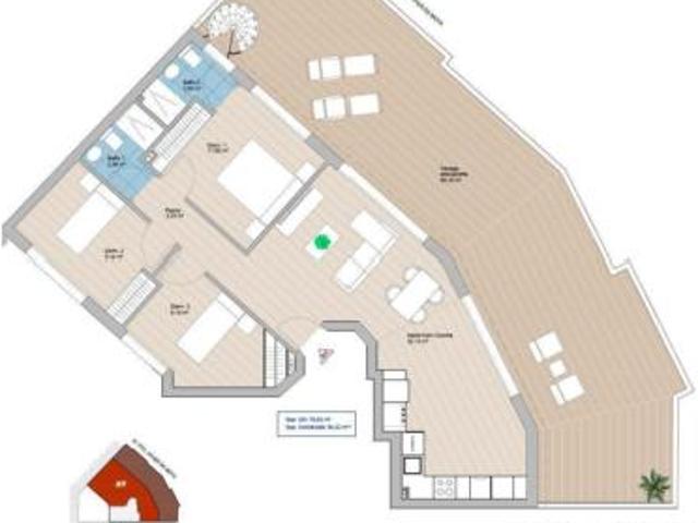 Ático en venta en Distrito 3, Albacete