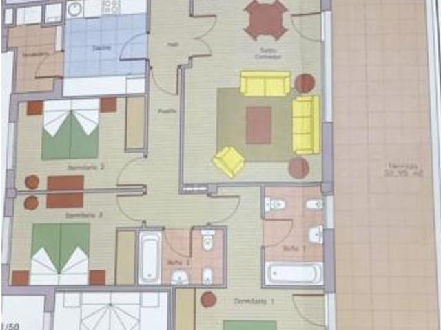 Ático en venta en Cruces, Barakaldo