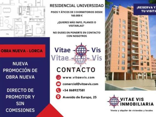 Ático en venta en Churra, Alto Guadalentín