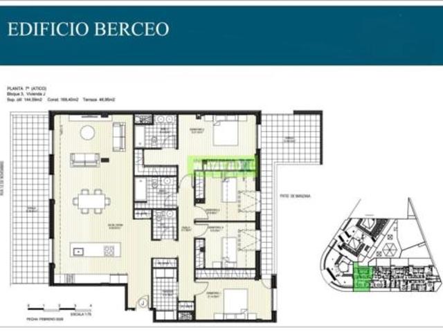 Ático en venta en A Virxe do Camiño, Pontevedra