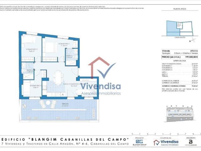 Ático en venta en Cabanillas Del Campo, Castilla-La Mancha