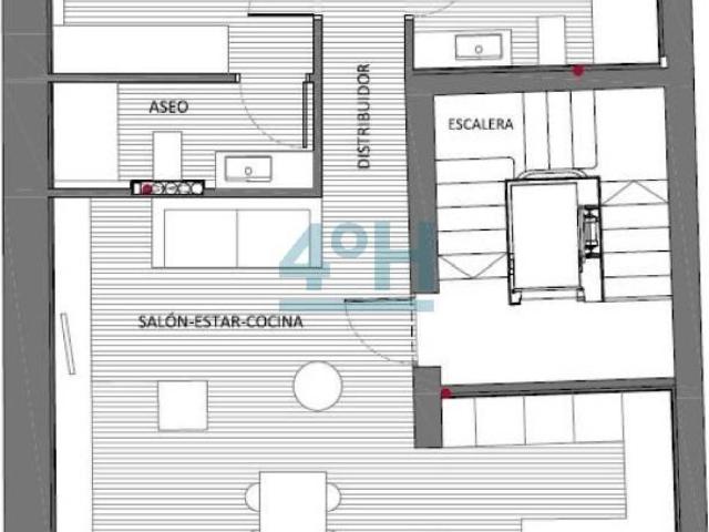 Ático en venta en Ourense