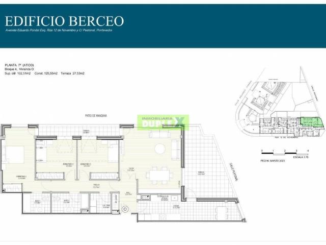 Ático en venta en Pontevedra