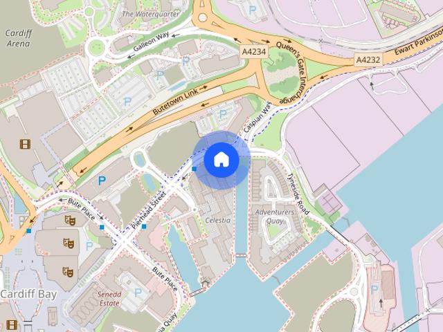 Apartment for rent in Cardiff Bay, Cardiff