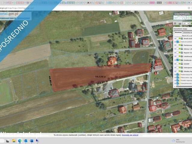 Grunt na sprzedaż w Dębno, Małopolskie