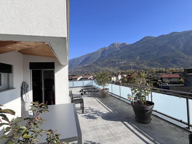 Attikawohnung kaufen in Fully, Wallis