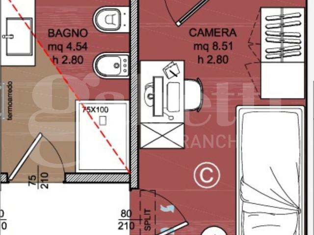 Attico in affitto a Padova