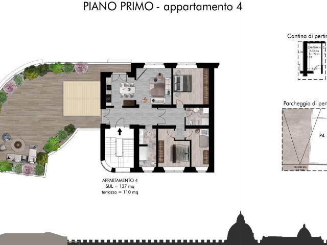 Attico in vendita a San Francesco, Pisa