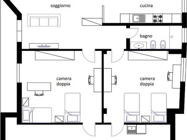 Attico in affitto a Terre dell’Ufita, Grottaminarda