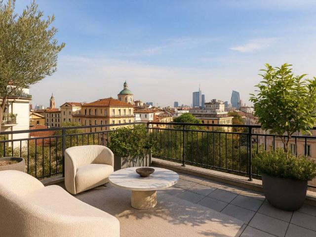 Attico in affitto a Brera, Milano