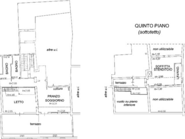 Attico in affitto a San Nicolò, Re