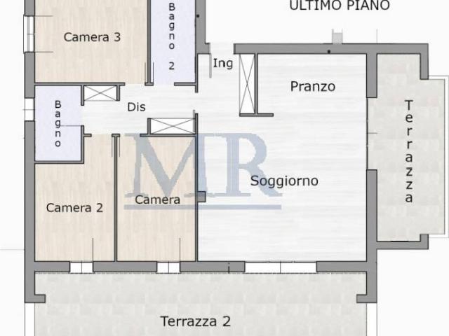 Attico in vendita a Abano Terme, Padova