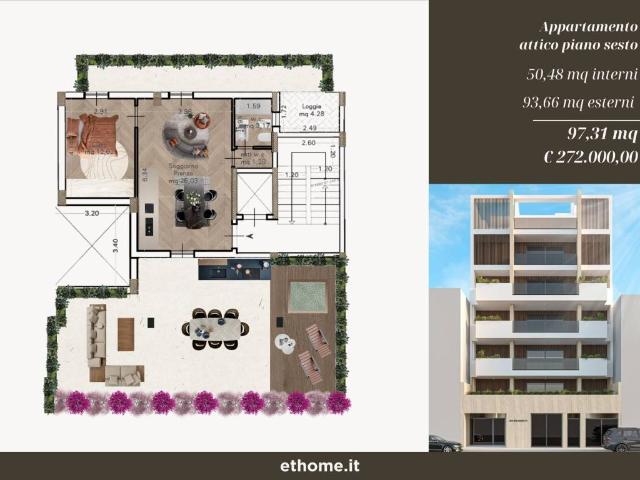 Attico in vendita a Andria, Barletta-andria-trani