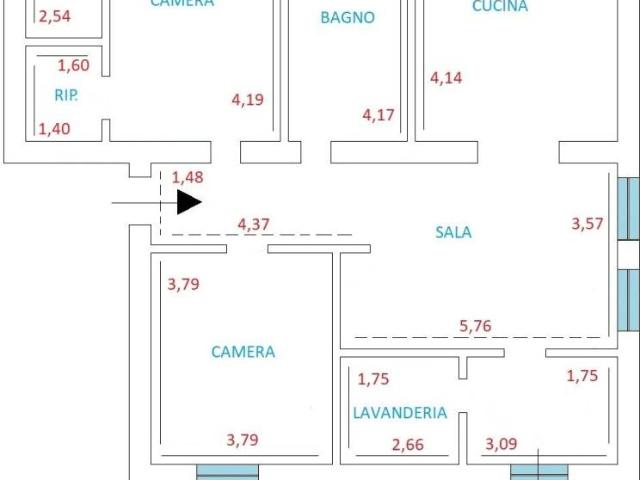 Attico in vendita a Leda, Aprilia