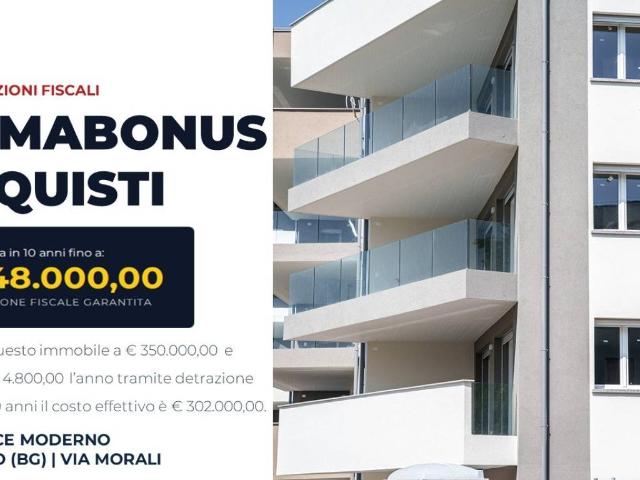 Attico in vendita a Grumello del Piano, Bergamo