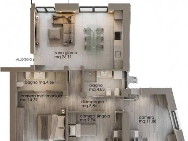 Appartamento in vendita a Comunità montana della valle Camonica, Breno