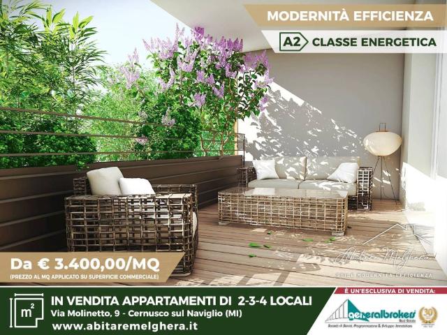 Attico in vendita a Cascina Molinetto, Cernusco Sul Naviglio