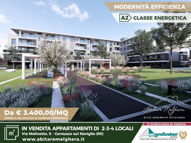 Attico in vendita a Cascina Molinetto, Cernusco Sul Naviglio