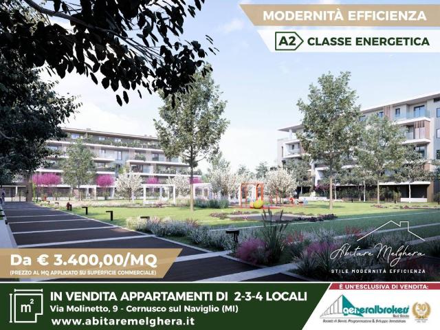 Attico in vendita a Cernusco sul Naviglio, Milano