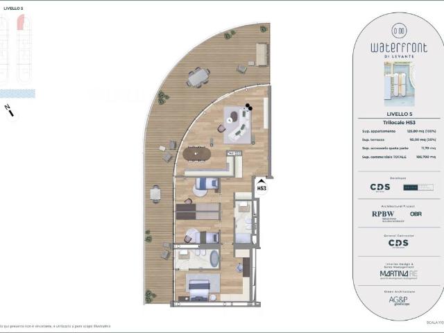 Attico in vendita a Foce, Serra Riccò