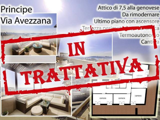 Attico in vendita a Centro Est, Serra Riccò