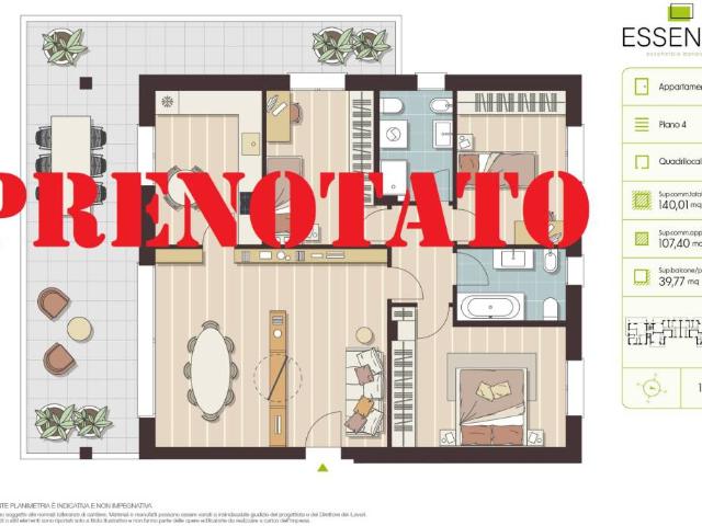 Attico in vendita a Lissone, Crusèta