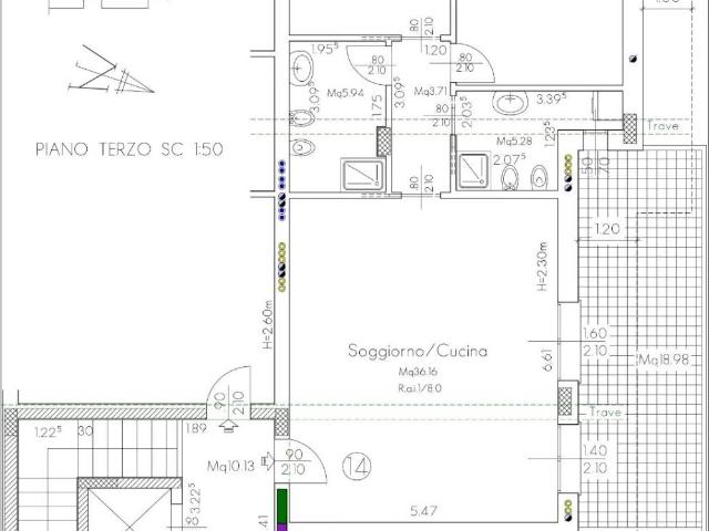 Attico in vendita a Lissone, Lombardia