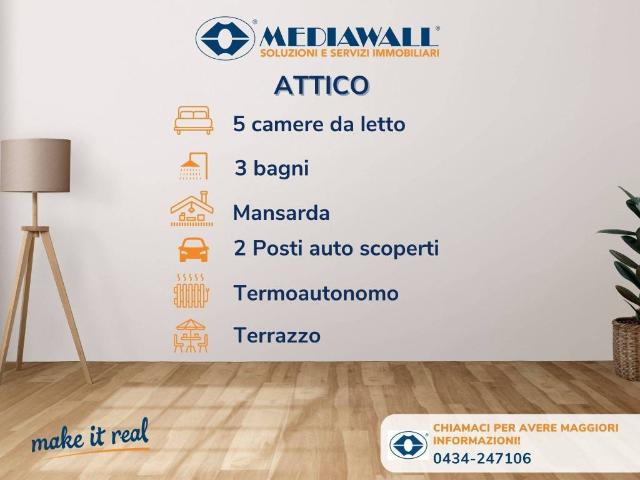 Attico in vendita a Maniago, Friuli-Venezia Giulia