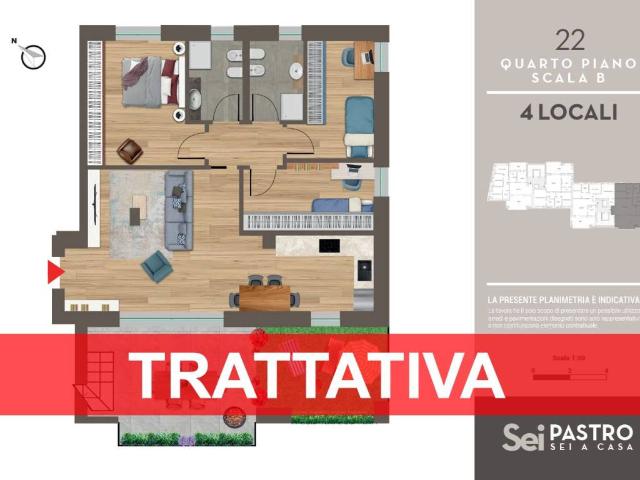 Attico in vendita a Municipio 9, Milano
