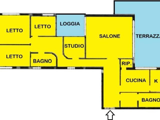 Attico in vendita a Villaggio Zeta, Modena